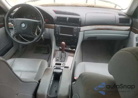 2001 BMW 740 Il из США, поврежденный, VIN WBAGH83441DP28836